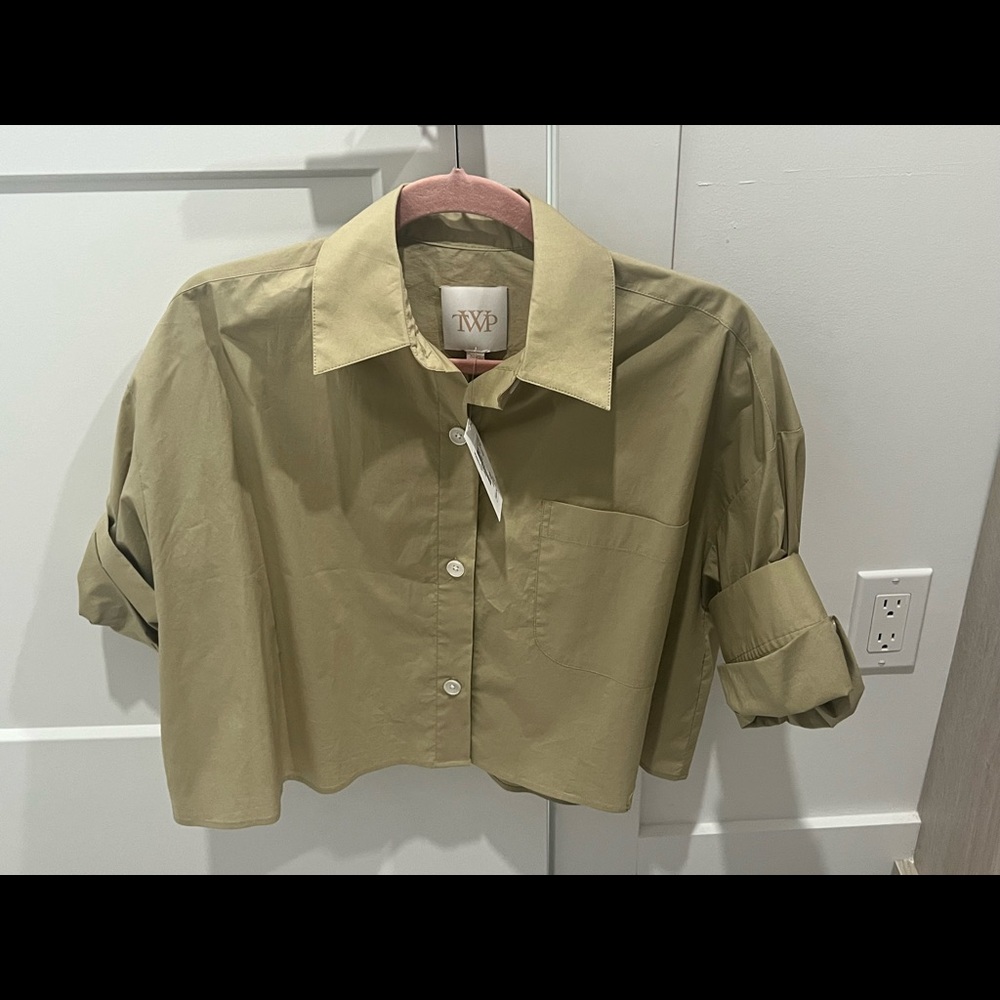 TWP crop shirt - NEW with tags